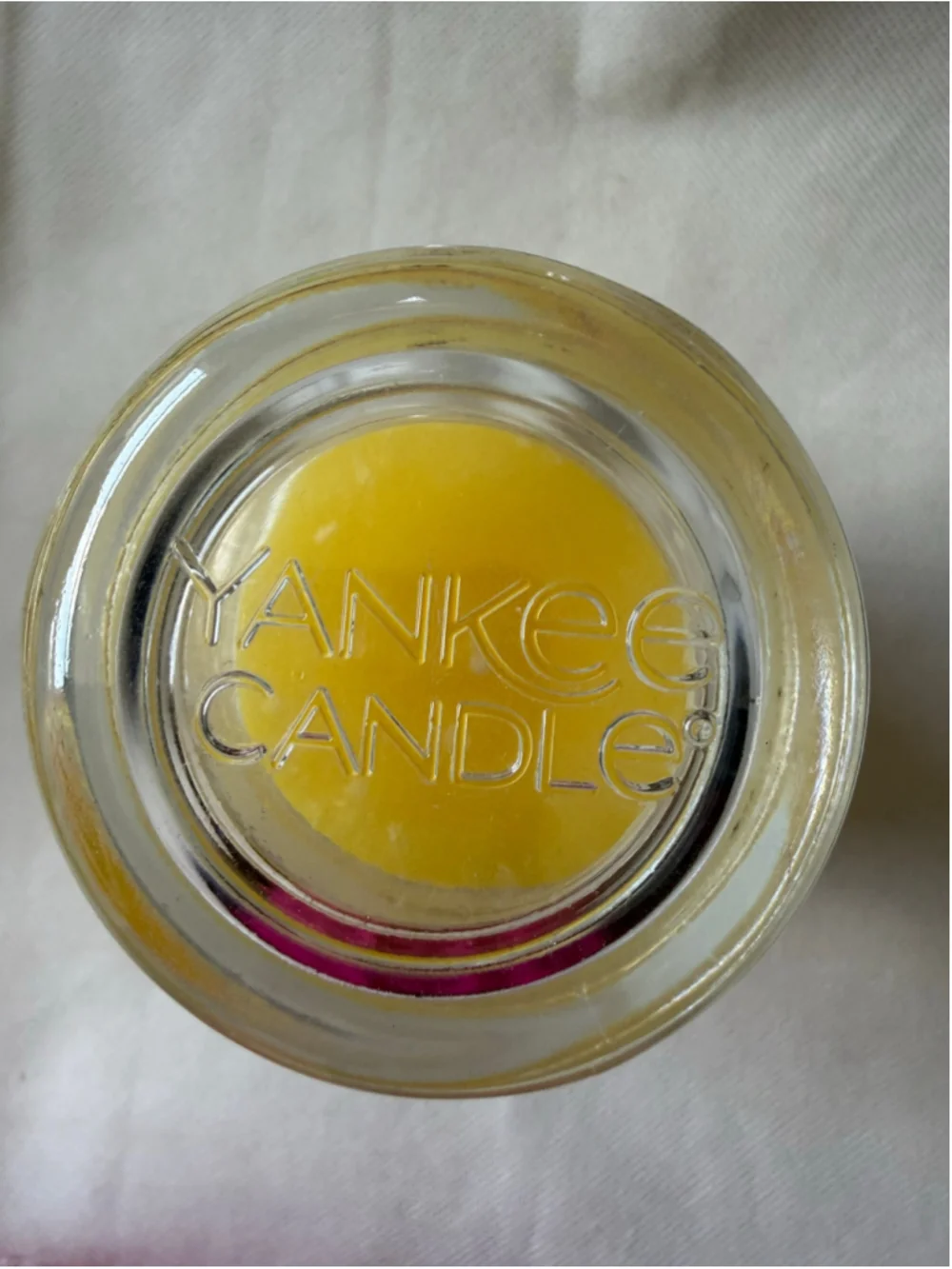 NEW Yankee Candle Homemade Herb Lemonade Large Jar 22 Oz Yellow 50th Anniversary